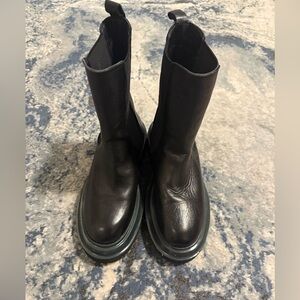 Steve Madden Buxton, chelsea, platform, chunky, combat boots